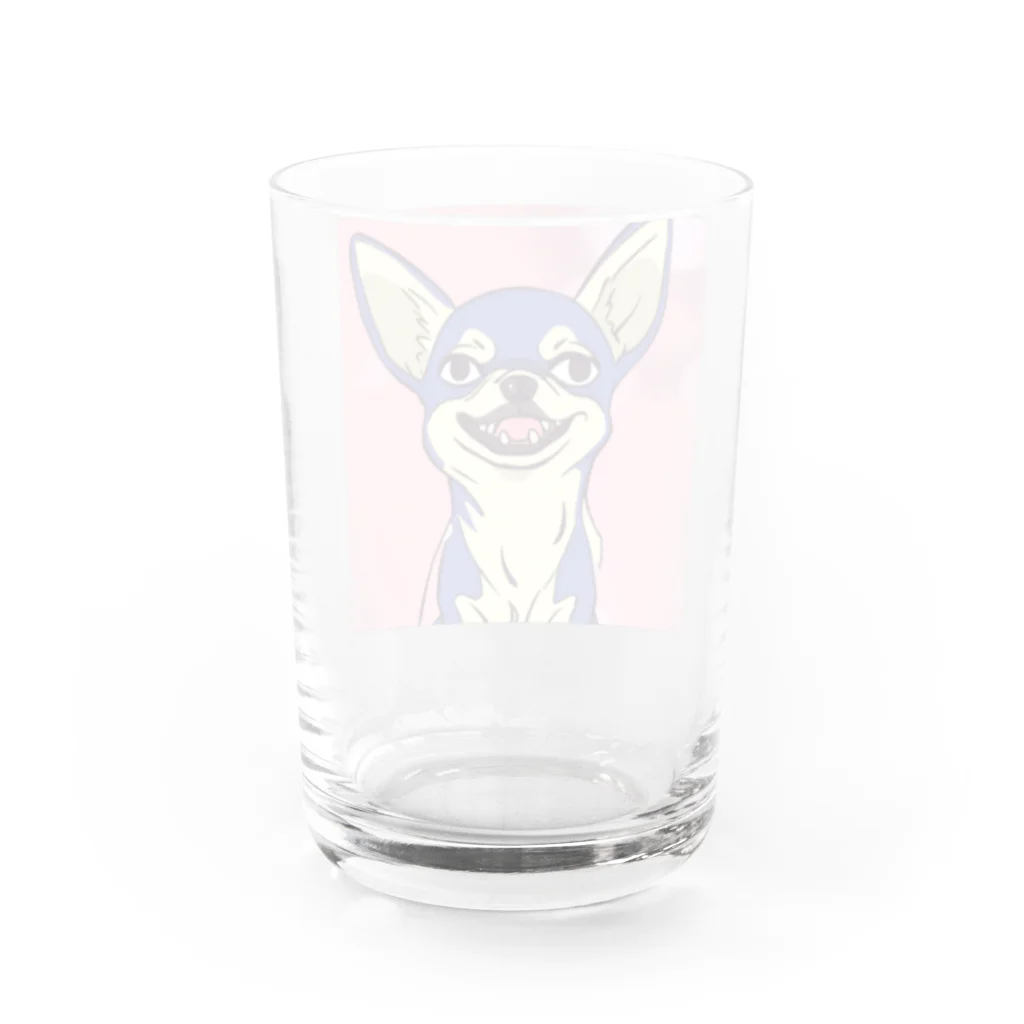 kuchibueyaのチワワ　 Water Glass :back