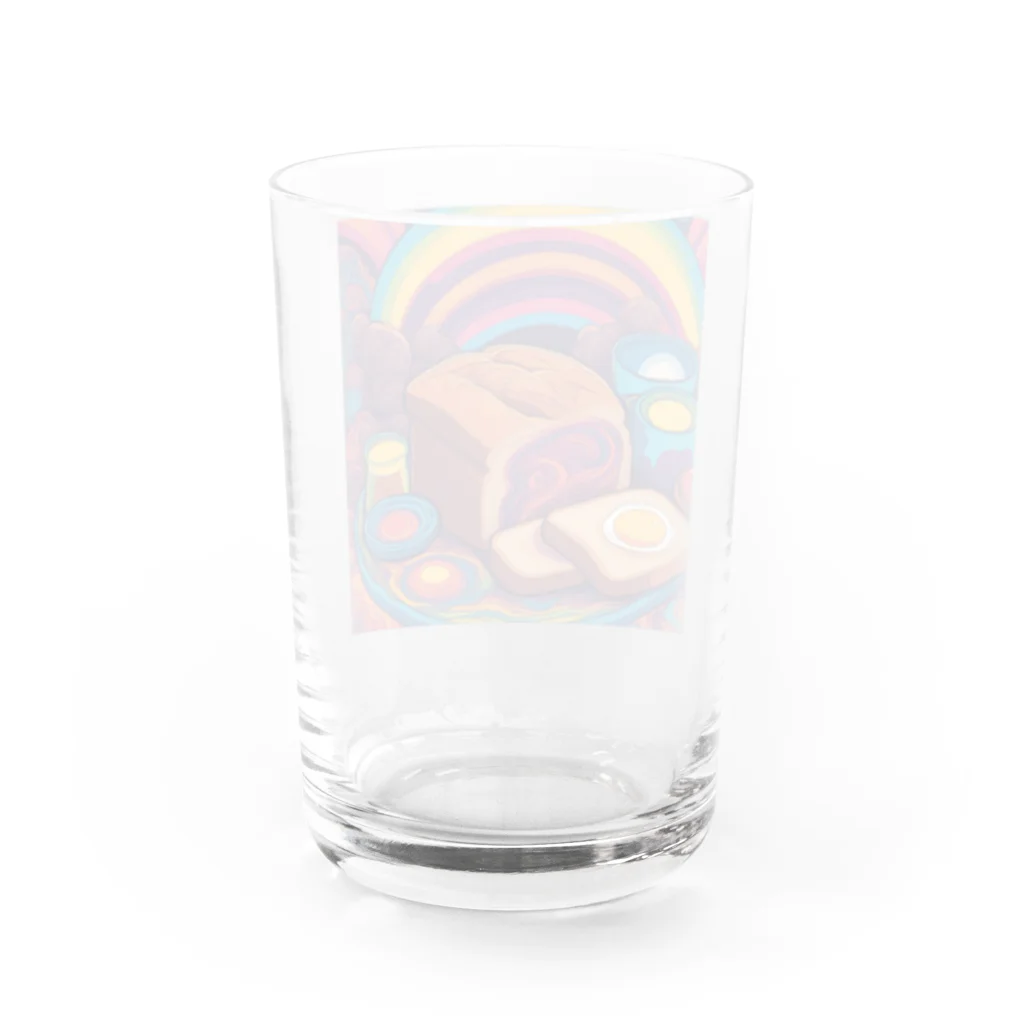 PSYCHEDELIC ARTのPSYCHEDELICパン Water Glass :back