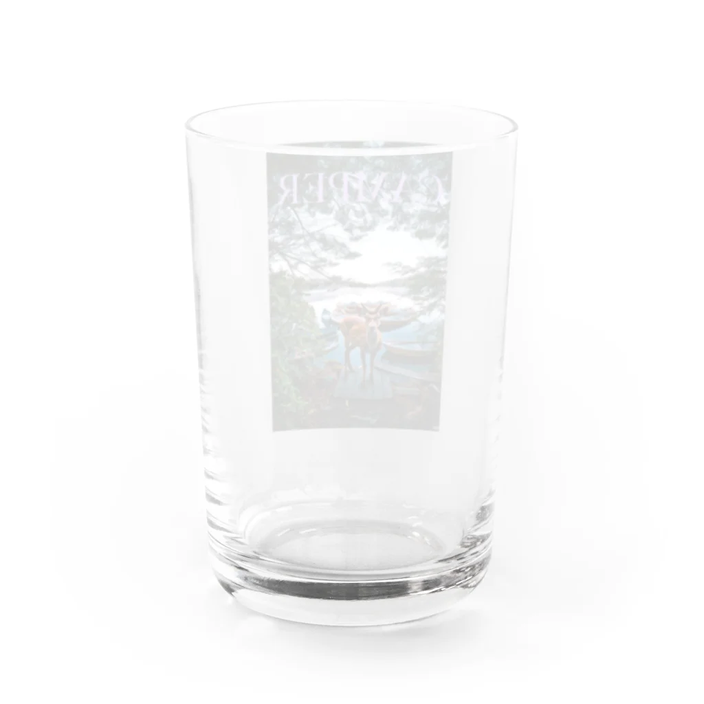 outdoor lifeのcamper  Water Glass :back