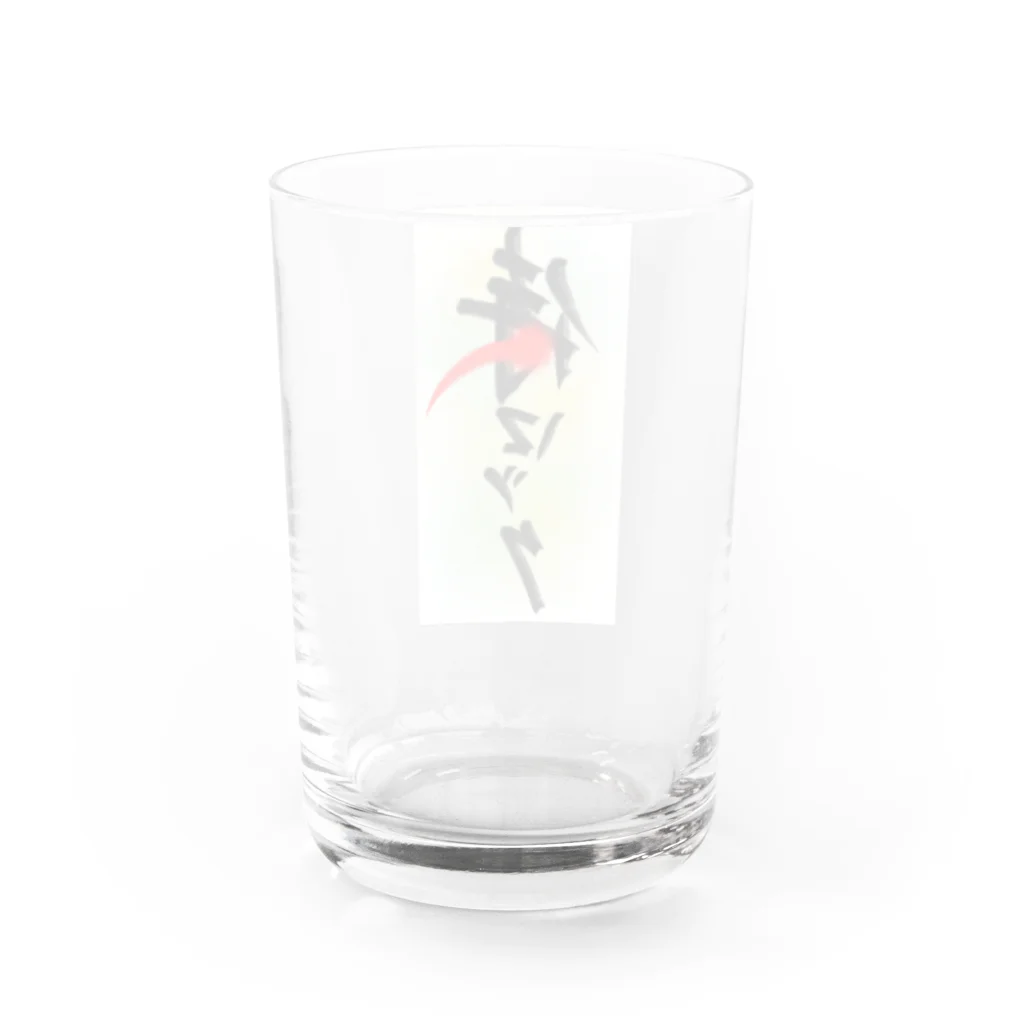 ume's shopの侍ロック Water Glass :back