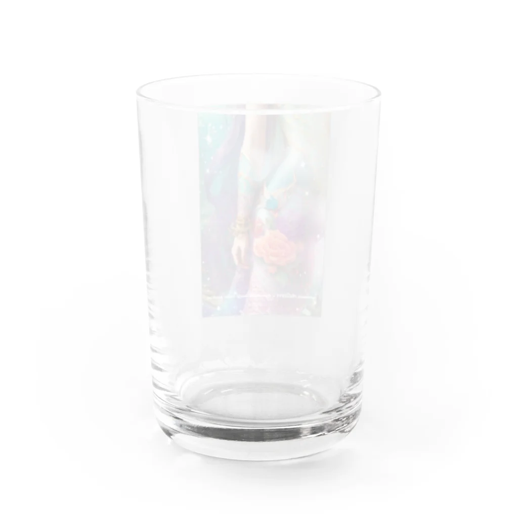 💖宇宙整体♪🌈♪こころからだチャンネル♪💖のmermaid REINA  fashion color Water Glass :back