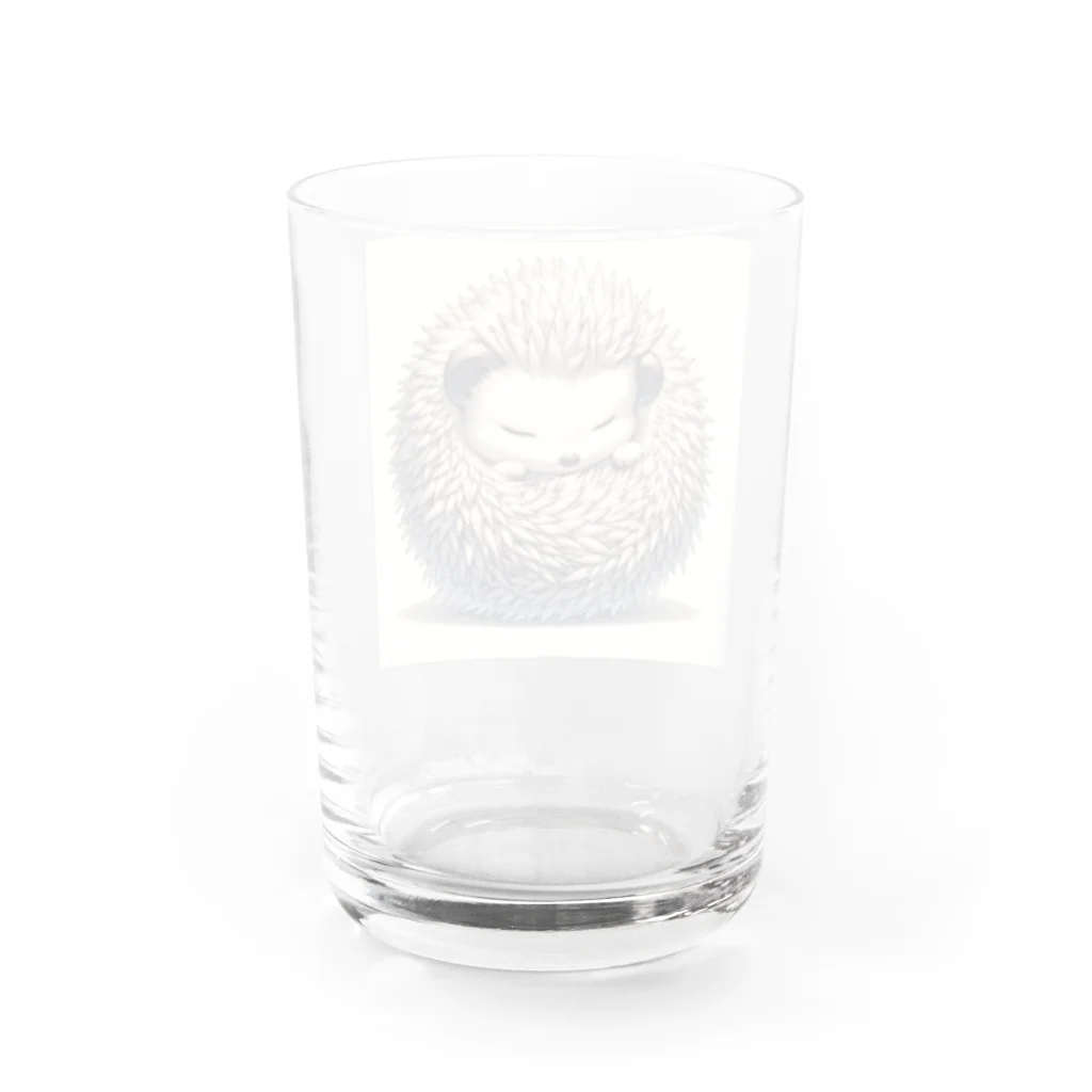 ca55i5のへっじほっぐくん Water Glass :back