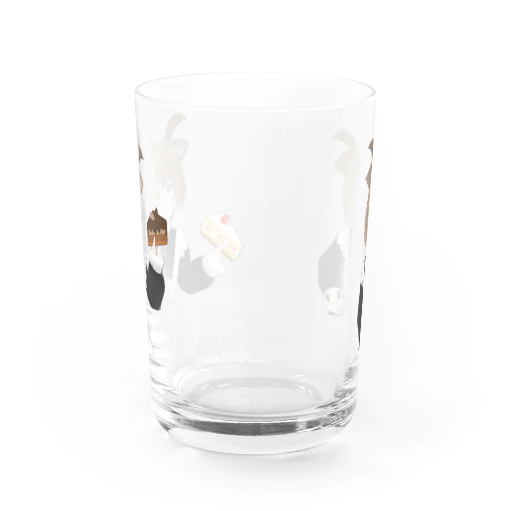 陽爪のぼる直売所ののぼる、ごさい Water Glass :back