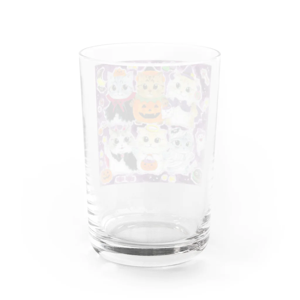 YOKO KOBAYASHIのハロウィン🎃パーティー Water Glass :back