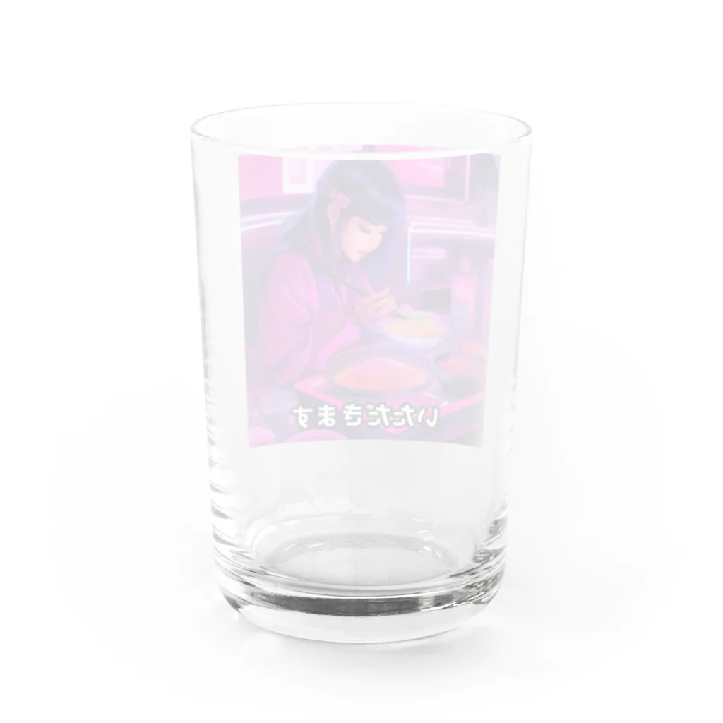 タカヤマ・サイトのいただきます Water Glass :back