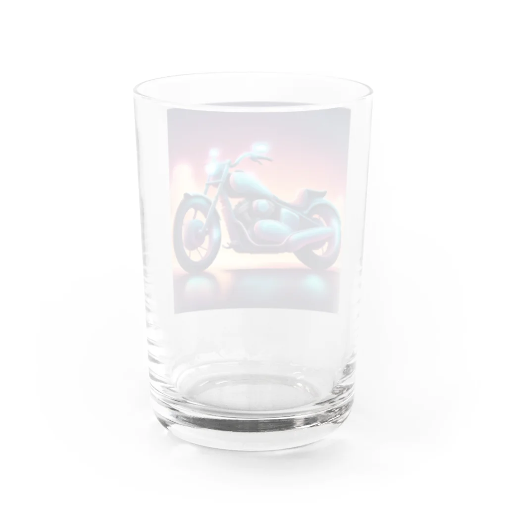 hirohitoshimaのかっこいいバイク Water Glass :back