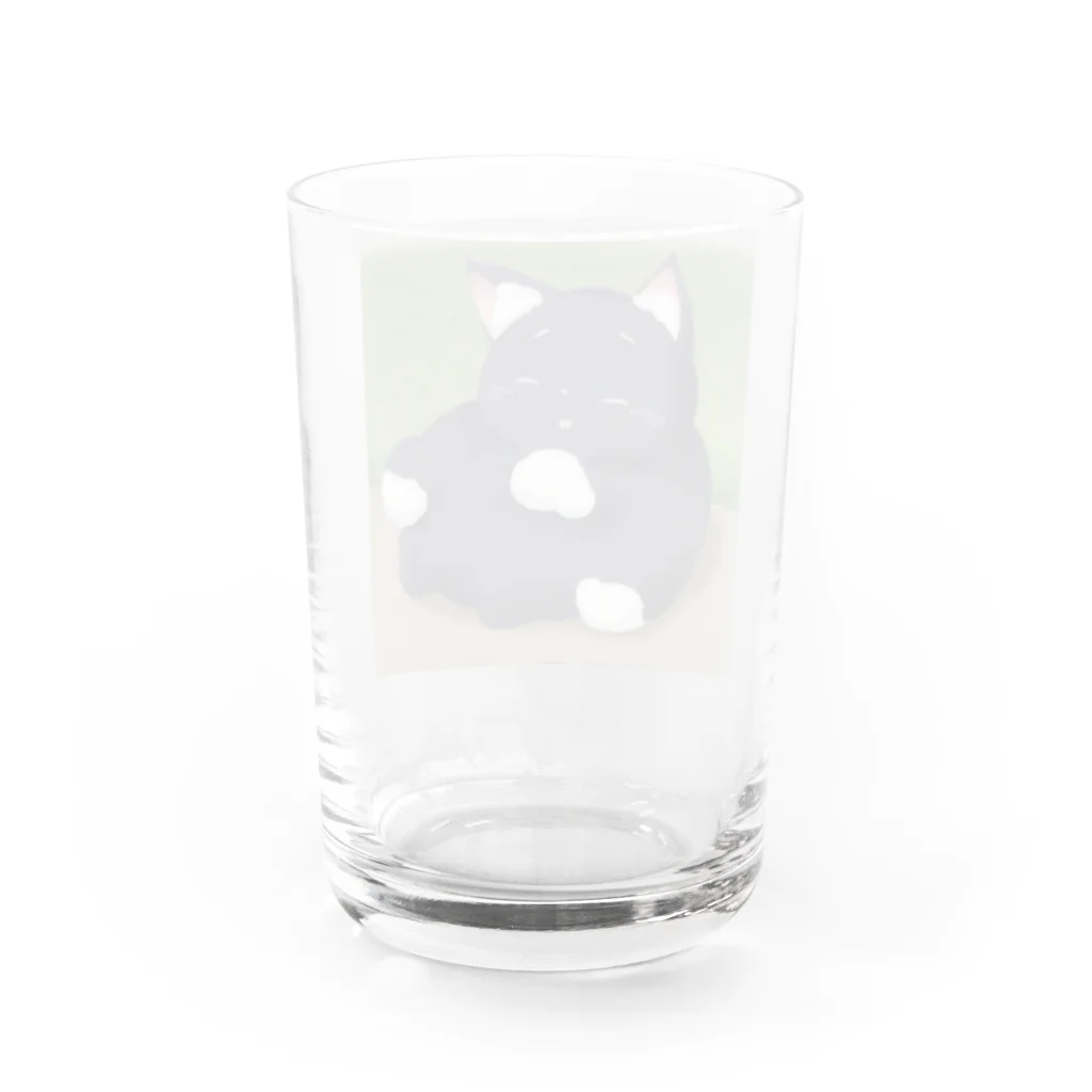 たあさむ@カウンセラーの癒しの猫ちゃん Water Glass :back