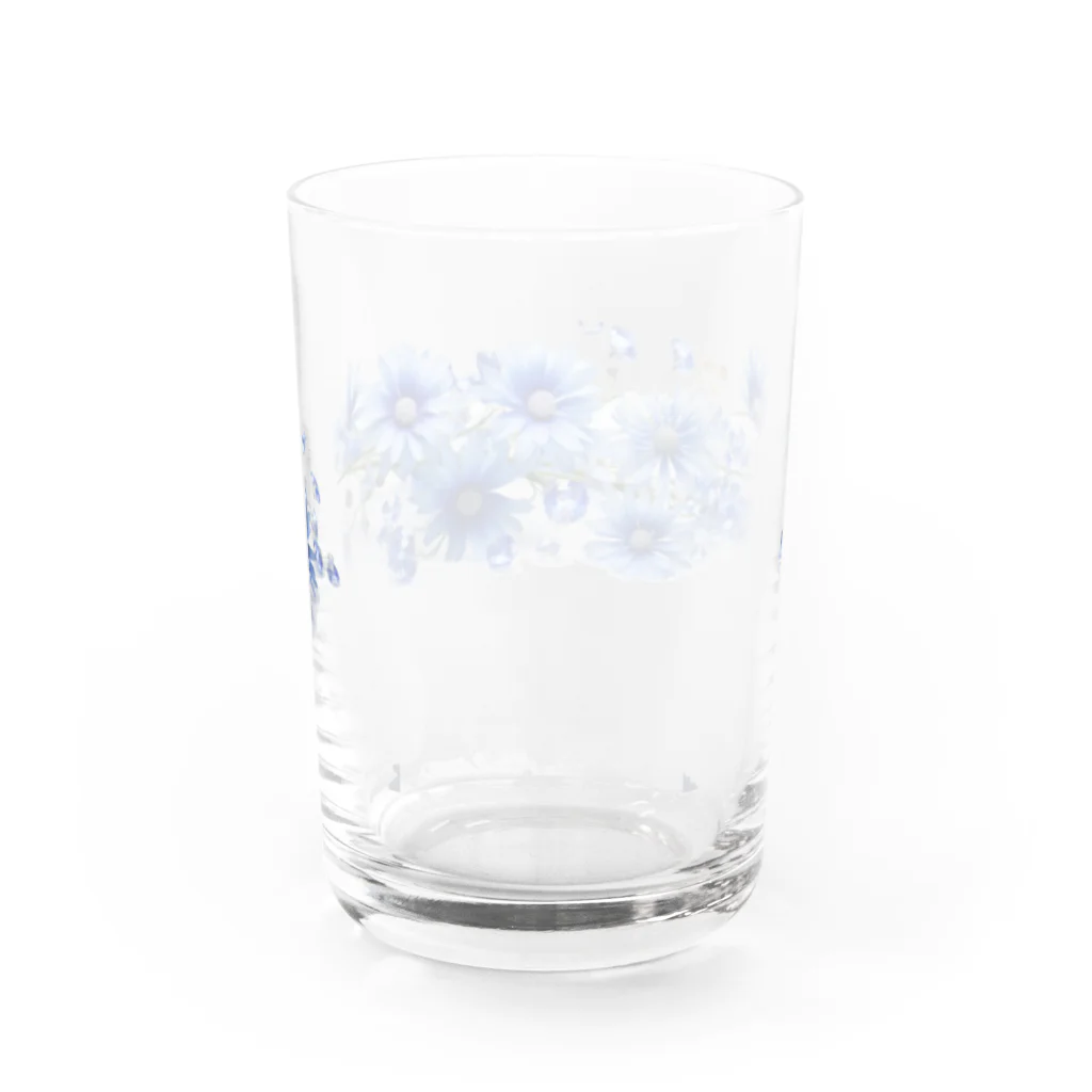 Lunatic-the-Jokersの[9月]September-Sapphire&Aster Water Glass :back