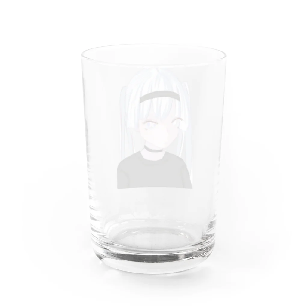 まひるのツナ缶のみみちゃん Water Glass :back