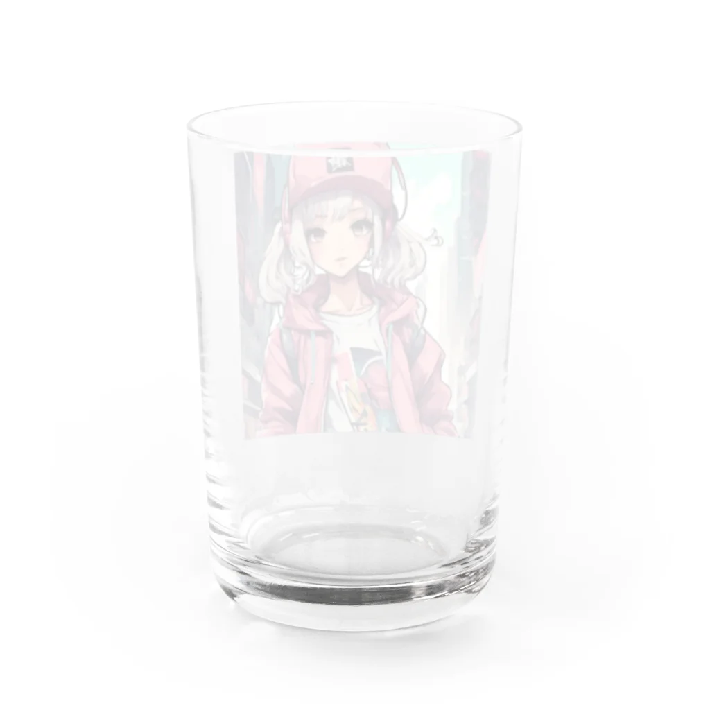 and-AのDJキラリ Water Glass :back