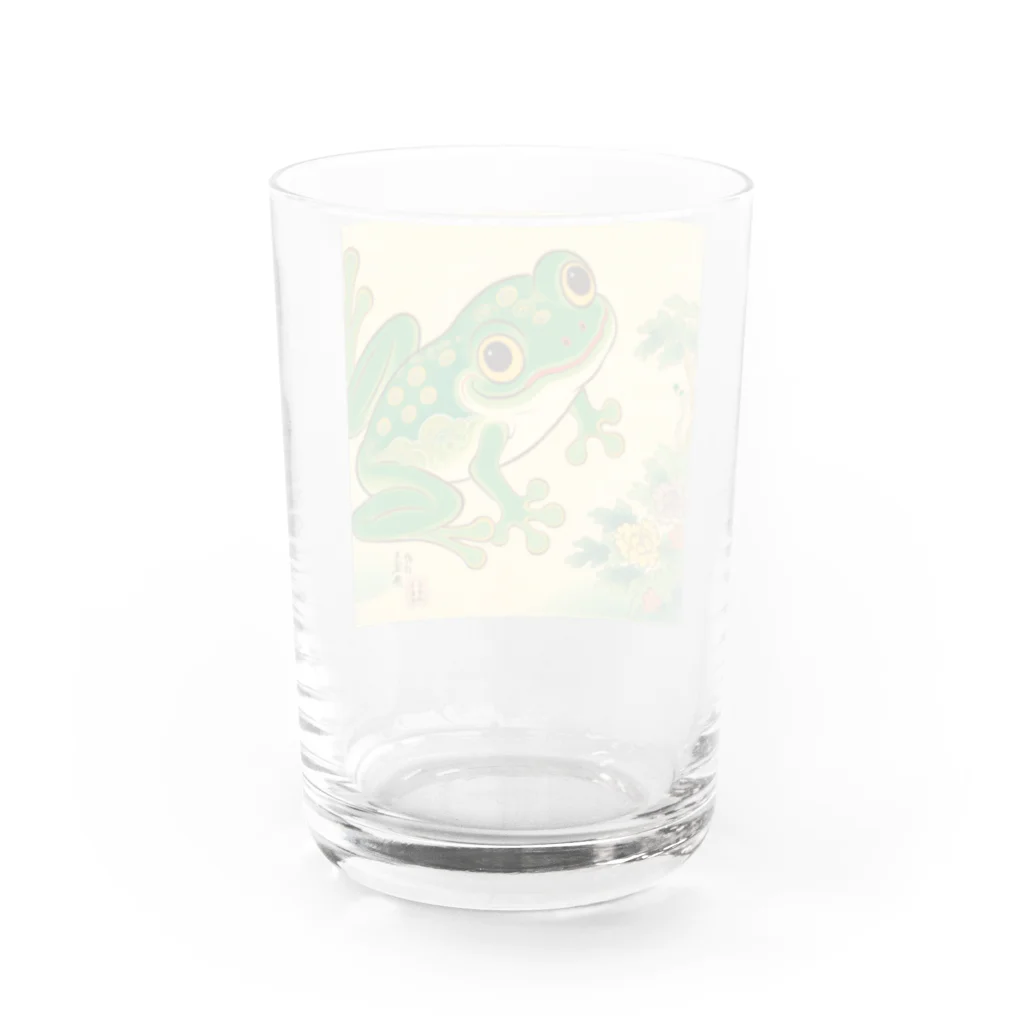 mattuuuuのかえるくん Water Glass :back