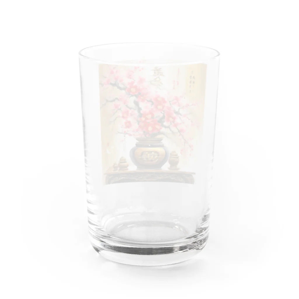 style2469の金運爆上げ風水画 Water Glass :back