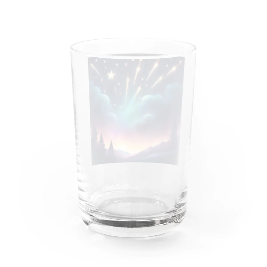 バルフィッシュの幻想的ない流星群 Water Glass :back