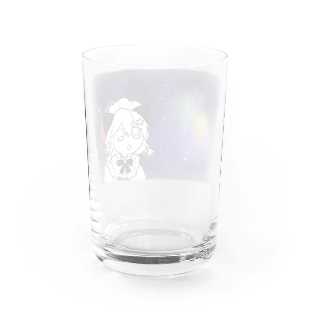 アーテル📕VTuber✨の宇宙猫アーテル Water Glass :back