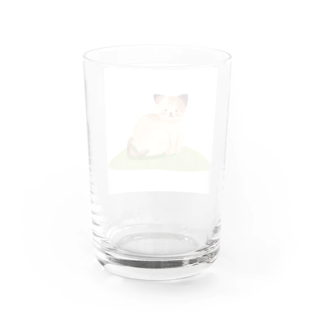 kuppychanの子猫 Water Glass :back