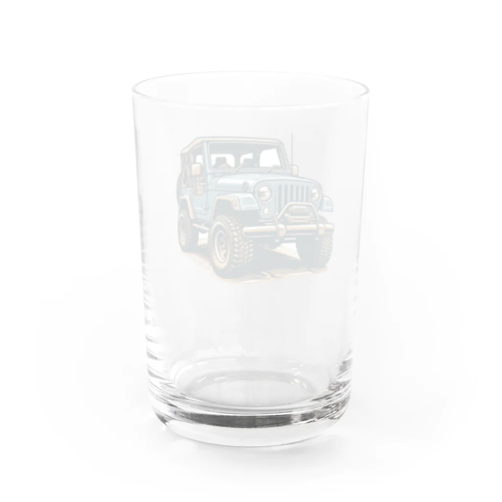 onzo_BGMのクロスカントリーカー Water Glass :back