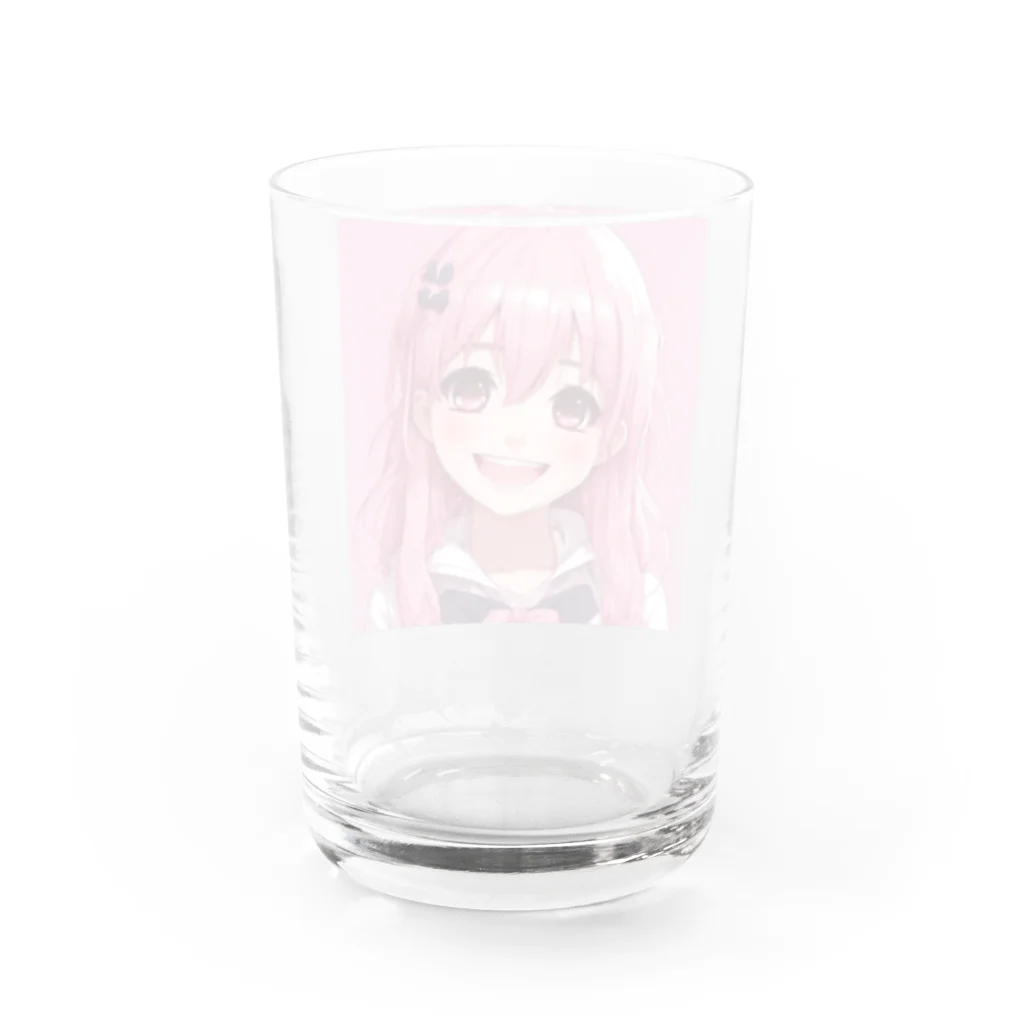 ラブリーランドのMOE-chan Water Glass :back