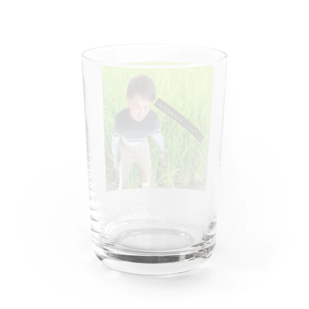 kazuya🌠nakagomi official shopのおじいちゃんカズヤ Water Glass :back