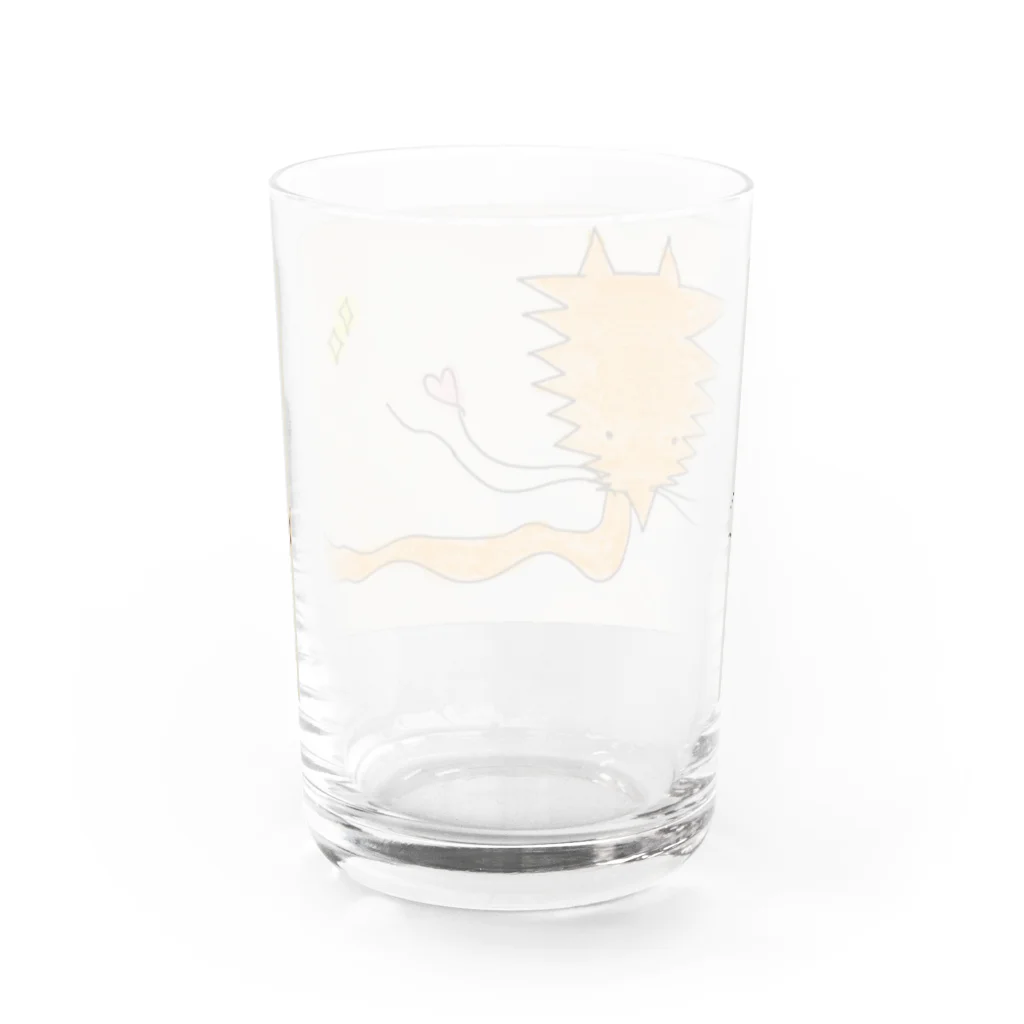 eArth.あーすの龍ポン Water Glass :back