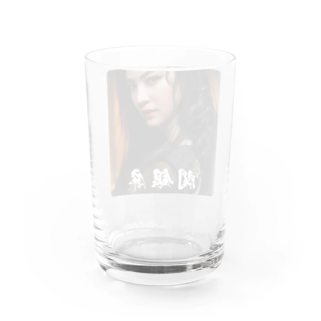 三國志乱舞伝 公式商店の関銀屏 Water Glass :back