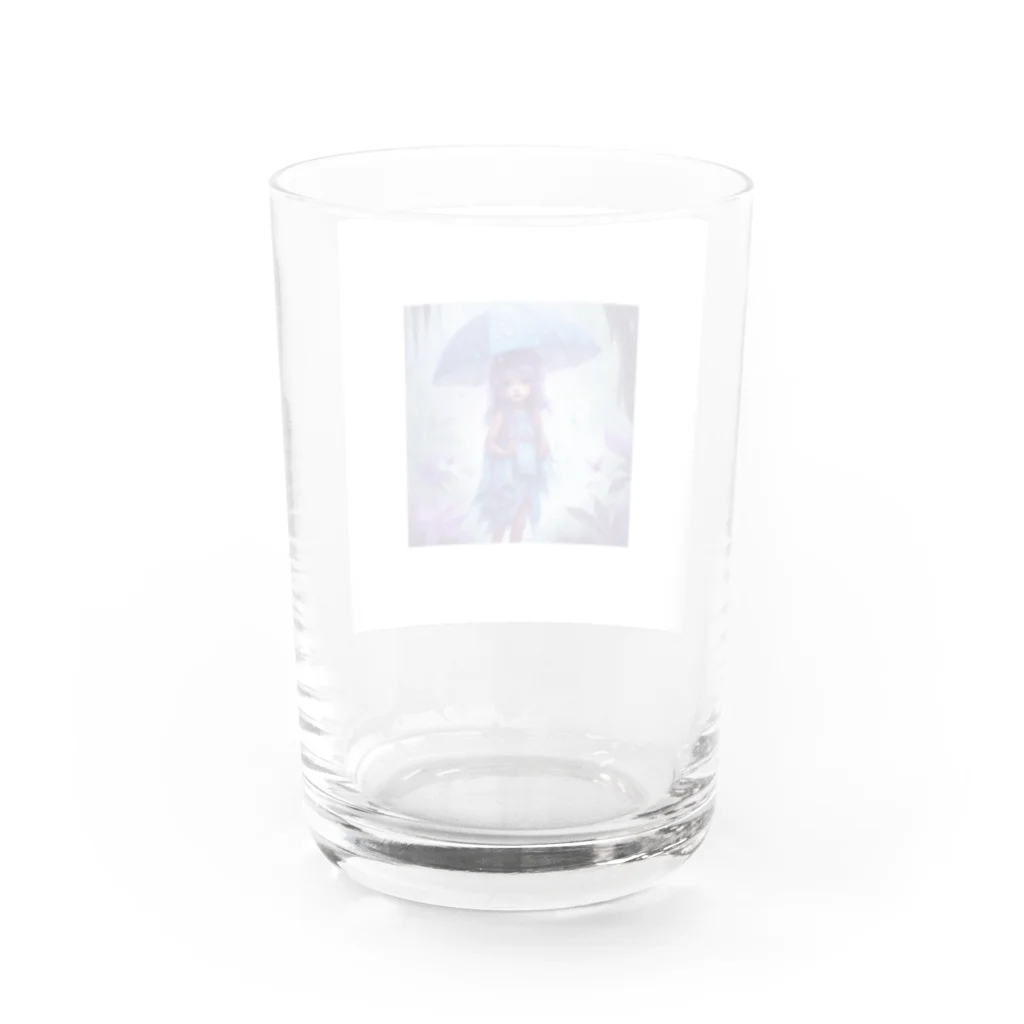 ウィリーの雑貨屋さんのAlone in the Purple Rain Water Glass :back