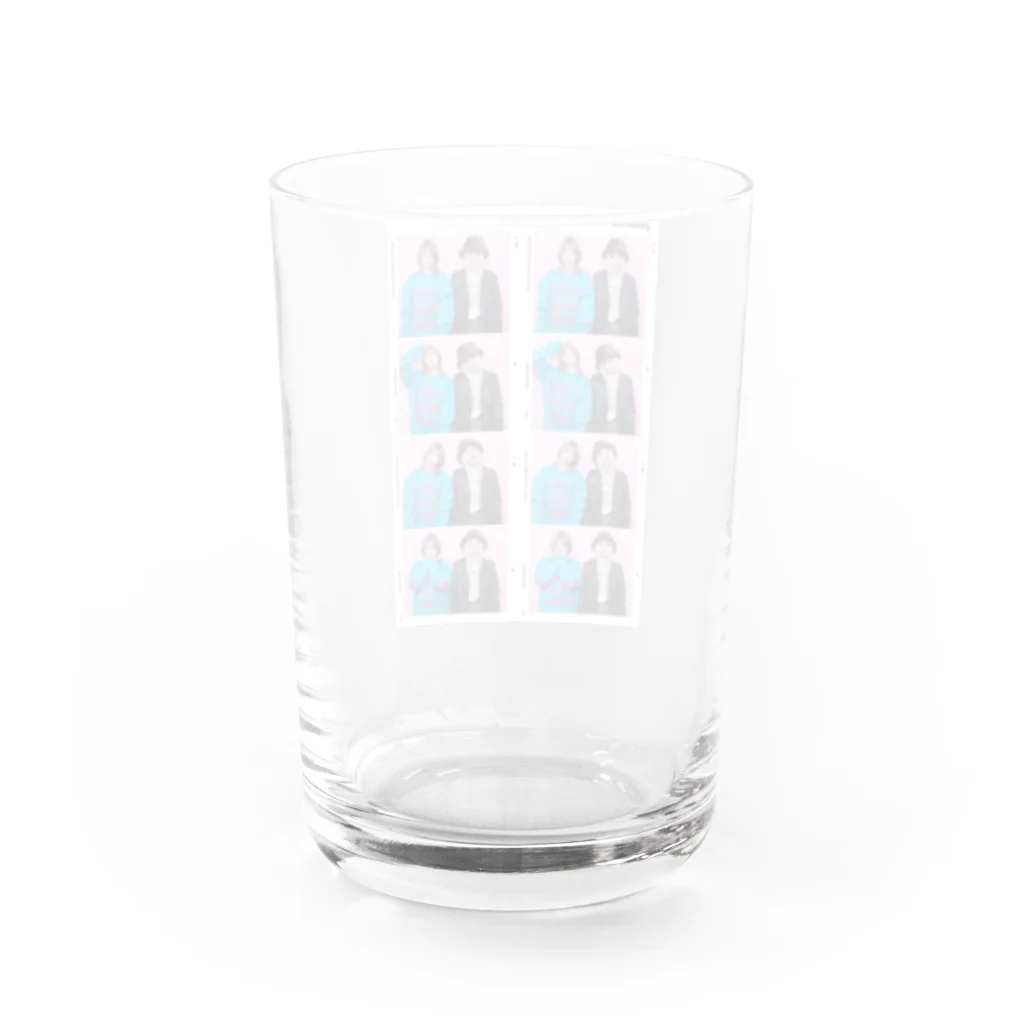 ギャロックトーキョーの証明写真❷グラス Water Glass :back