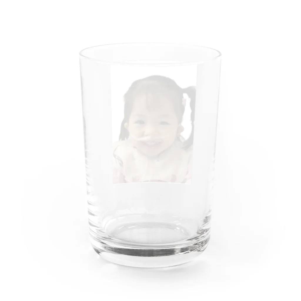 けいかちゃんのKEICAちゃん Water Glass :back