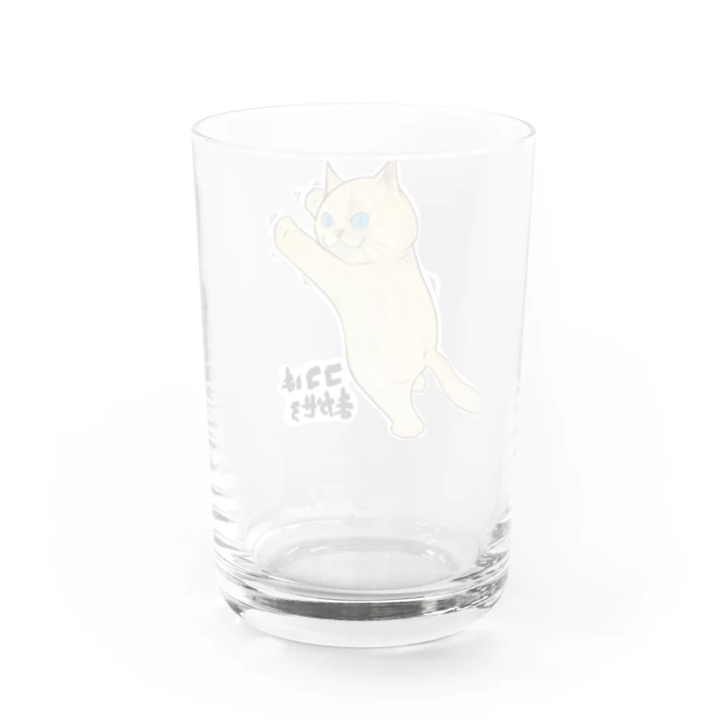 TAKE-TONのココはまかせろ Water Glass :back