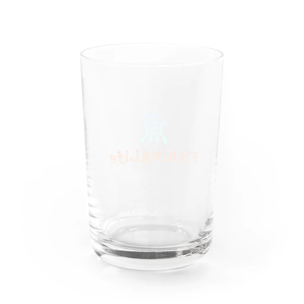 JEWELの釣りライフ Water Glass :back