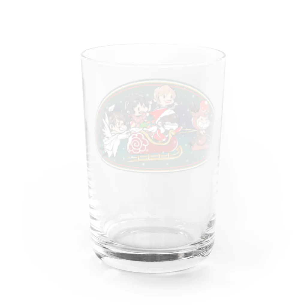 群青のはなまる園クリスマス2023 Water Glass :back