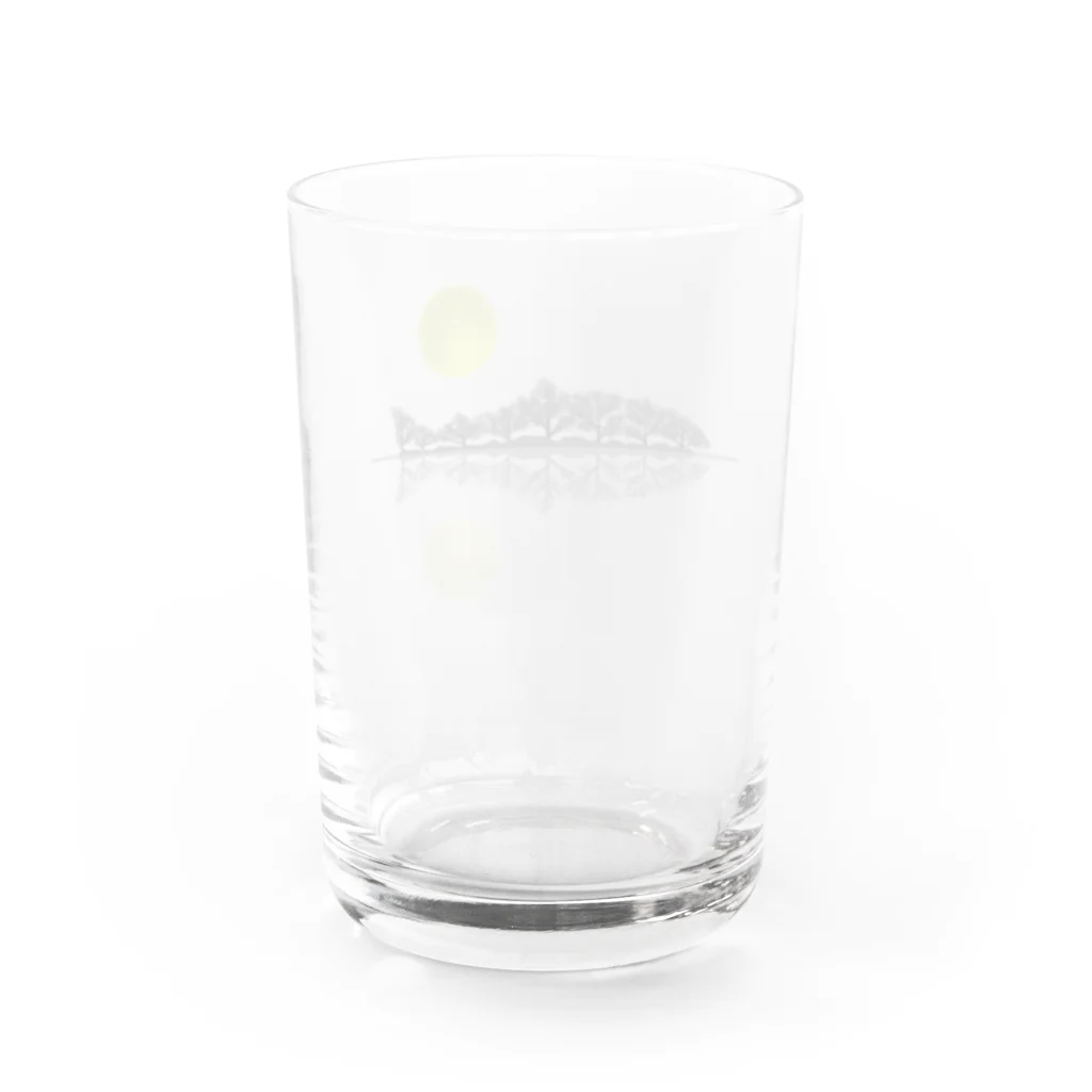 cahillの湖畔 Water Glass :back
