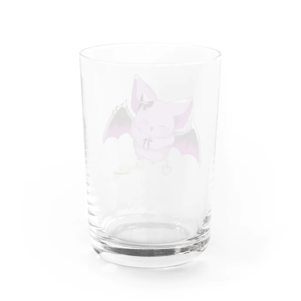 🦇水月黒羽ᙅ⩬のコウモリだもん!!!! Water Glass :back