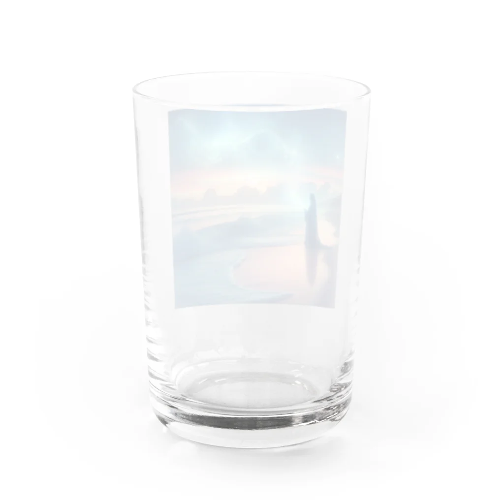 shigetomeのウェーブ・ウィスパー Water Glass :back