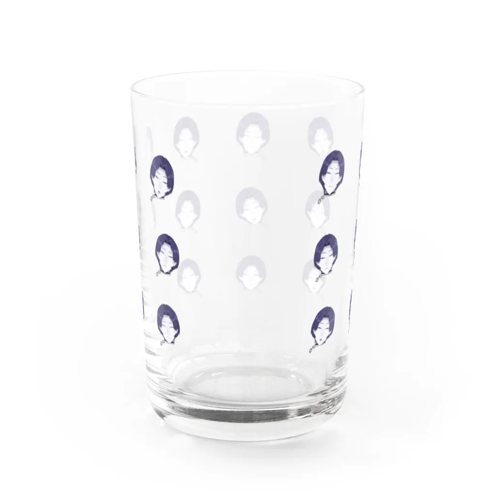 犯人(新ビジュ)(バーチャルYouTuber)の犯人さん激推し！ Water Glass :back