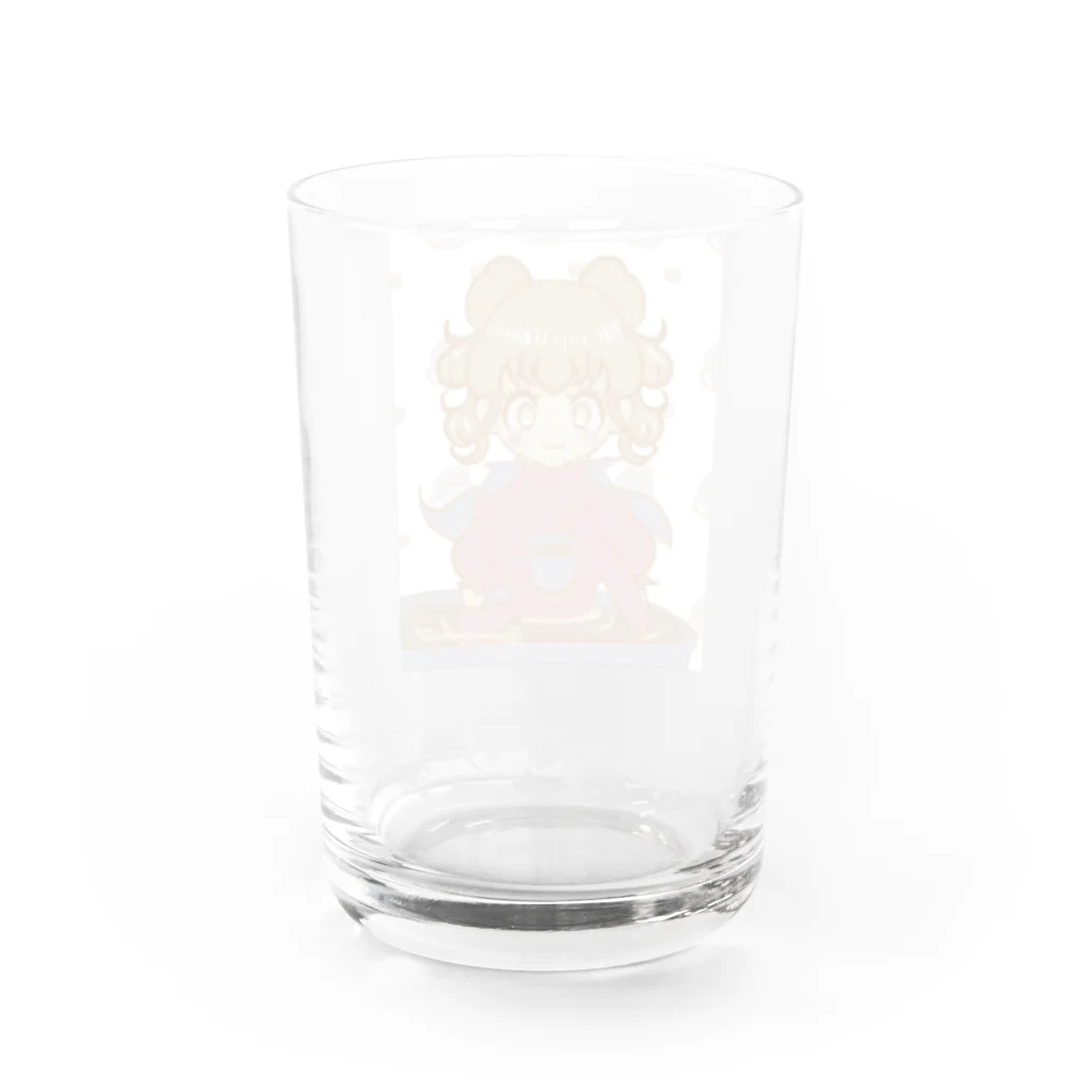 maimaiスネイルのTea Time  Water Glass :back