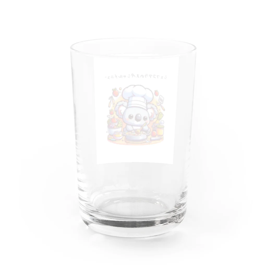 ビーナスキュートちゃんのコアラ・クックス Water Glass :back