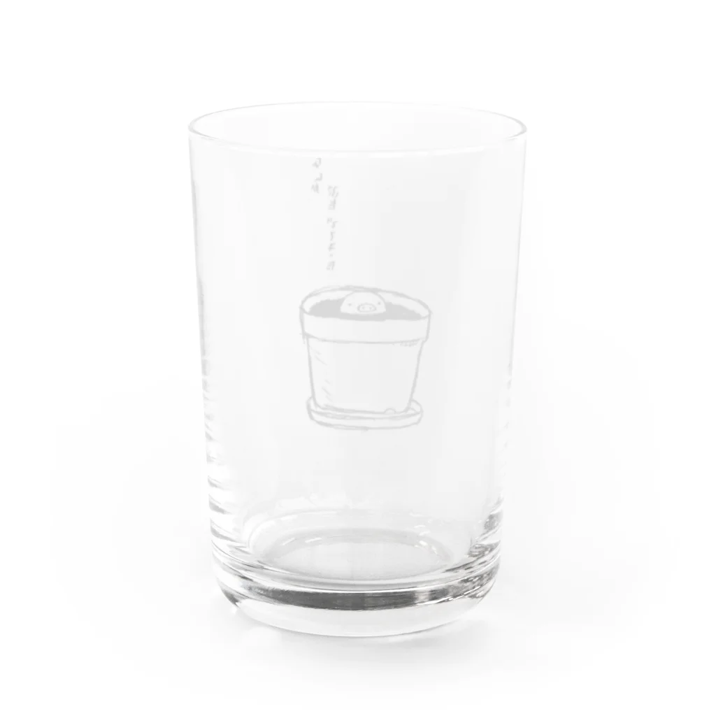 takumicのなんかぶたでてきた..〈sabuten001b〉 Water Glass :back