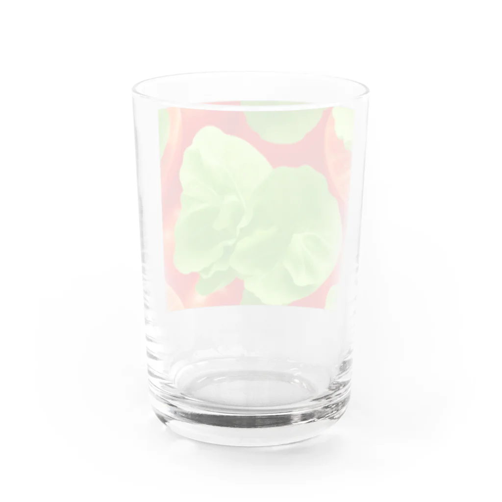 ポンキチはうすのれたすとまと Water Glass :back