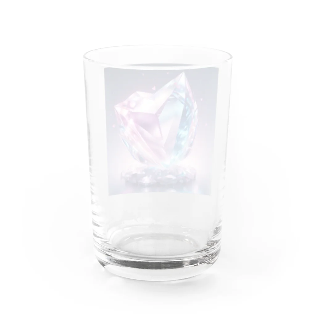 3tomo6's shopのValentine 水晶 Water Glass :back