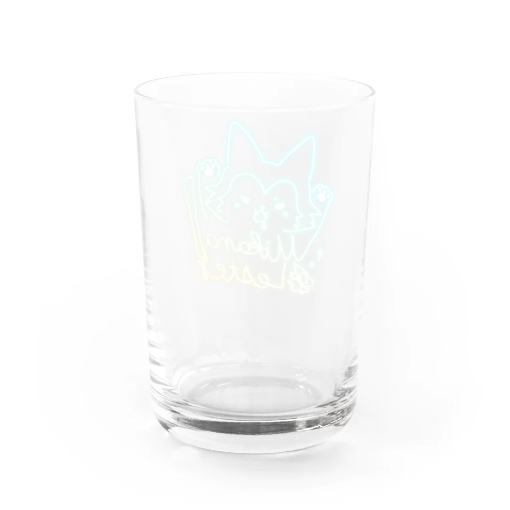 usabit.のぐっず屋さんの水奏レステサイン Water Glass :back