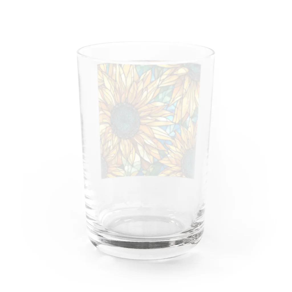 3tomo6's shopのhimawari Water Glass :back