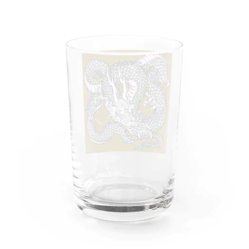 ごじぇんのいろいろしょっぷの龍(黄) Water Glass :back