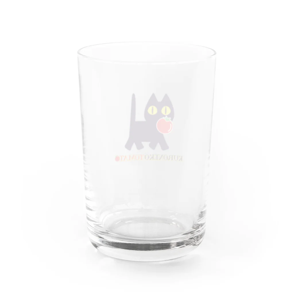 TM in SUZURIのクロネコトマちゃん Water Glass :back