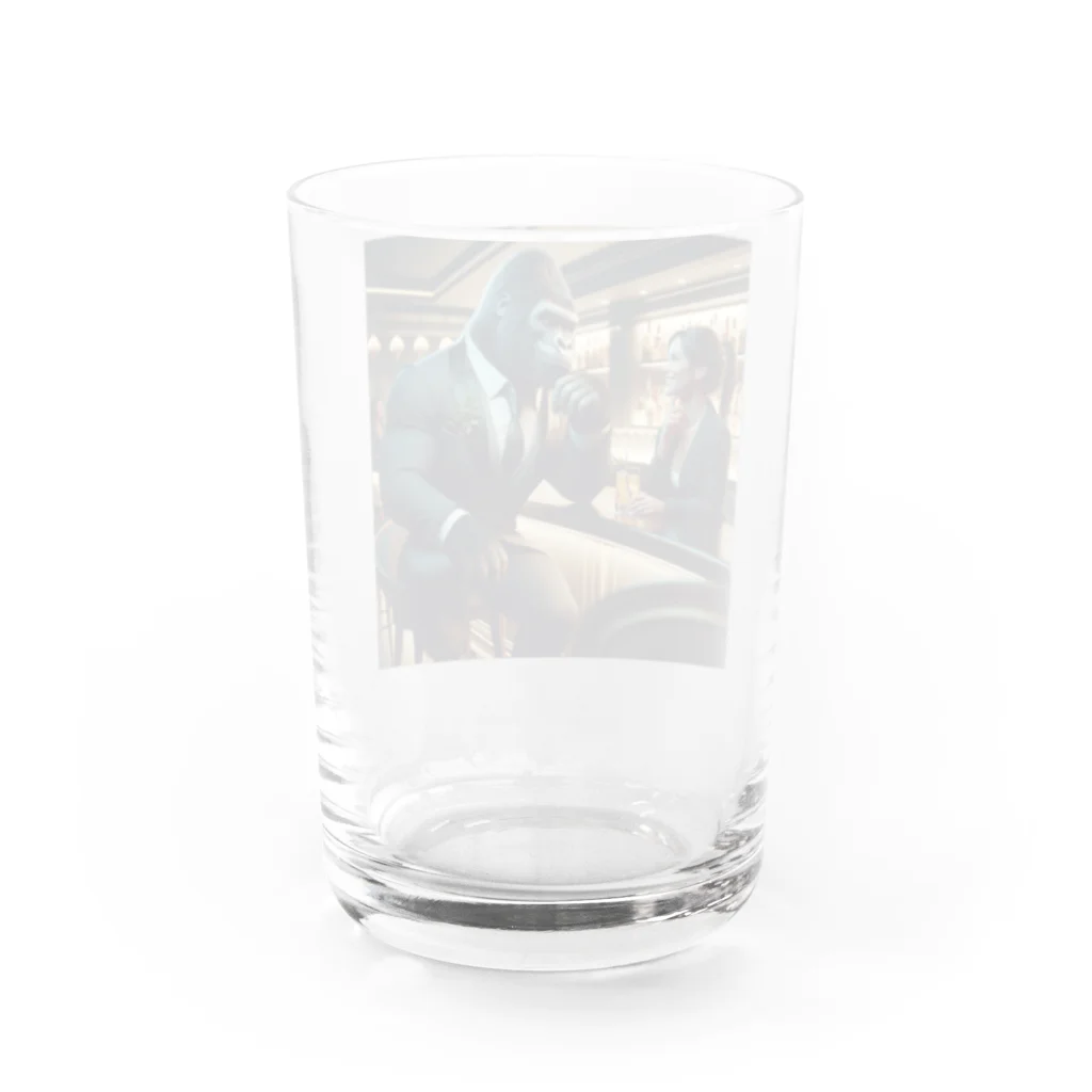 ドリサポの口説け！ゴリ先輩 Water Glass :back