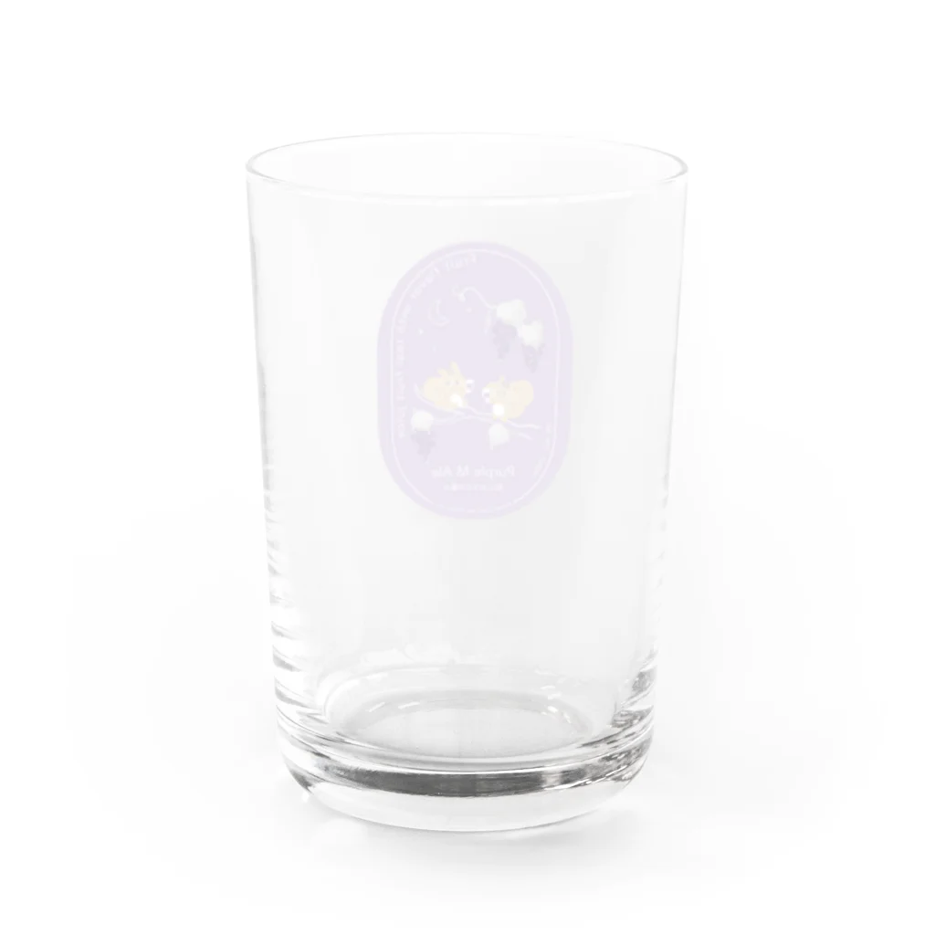 ノウタス株式会社　notas inc.の雨上がりの夕暮れラベル Water Glass :back