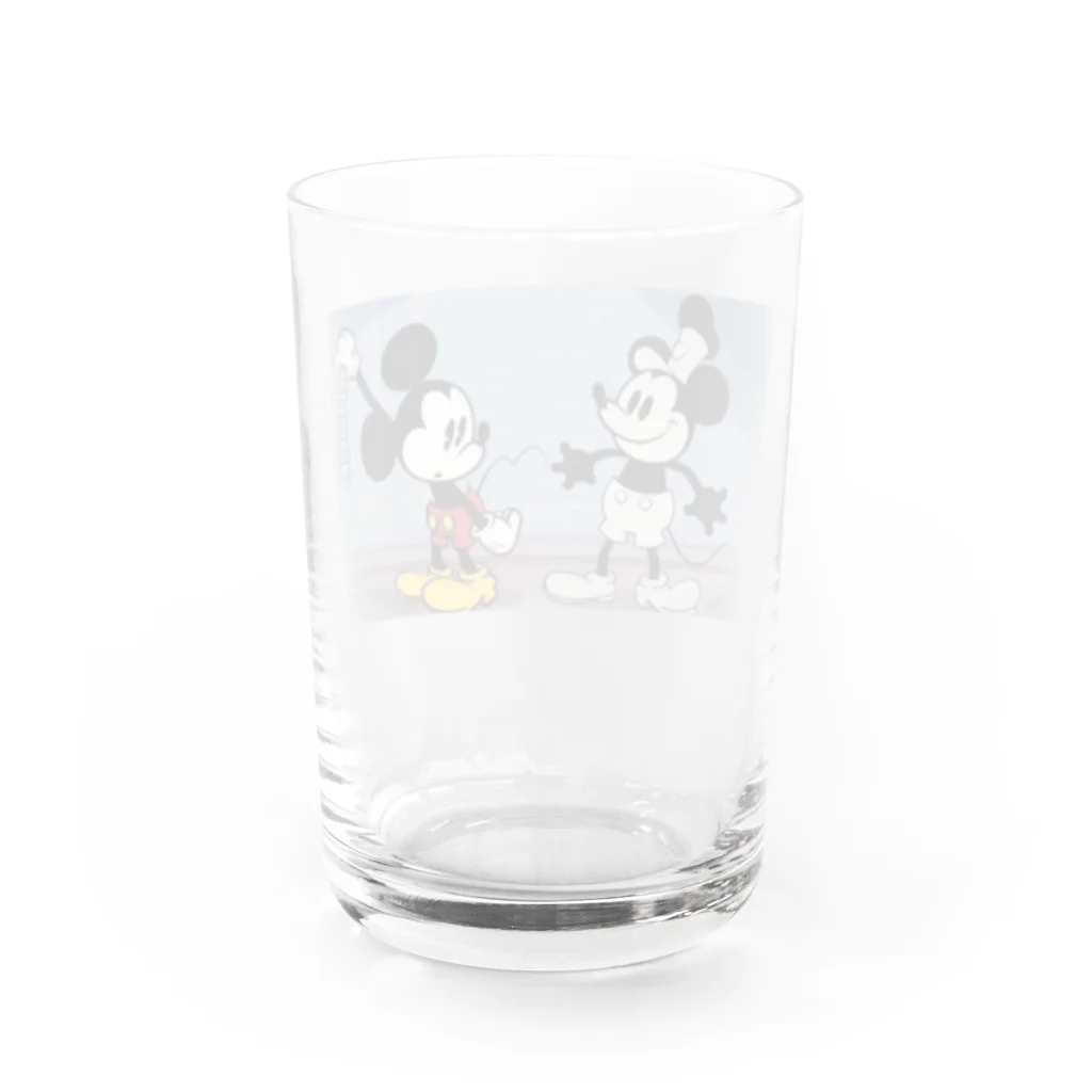 mickeymouse2024の【100個限定】懐かしのミッキー＆ミニー Water Glass :back