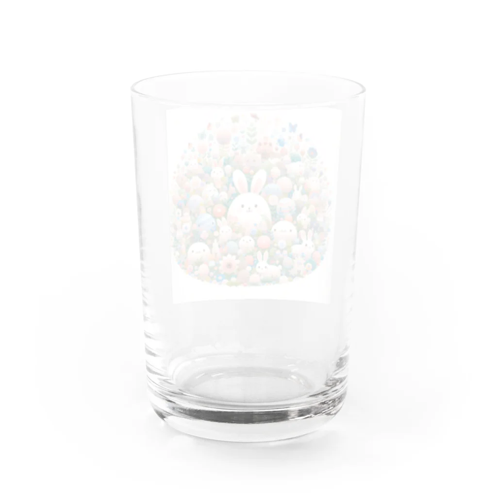 raio-nのハッピーフローラルファンタジー Water Glass :back