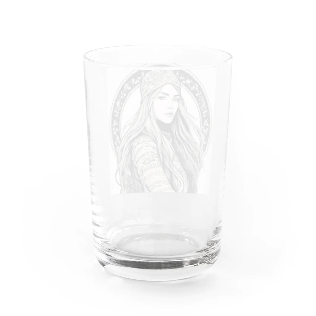 Olivi　Styleの北欧スタイルイラスト Water Glass :back