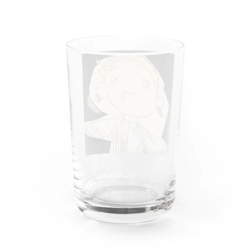 raunyのラウニィ　子ども作 Water Glass :back