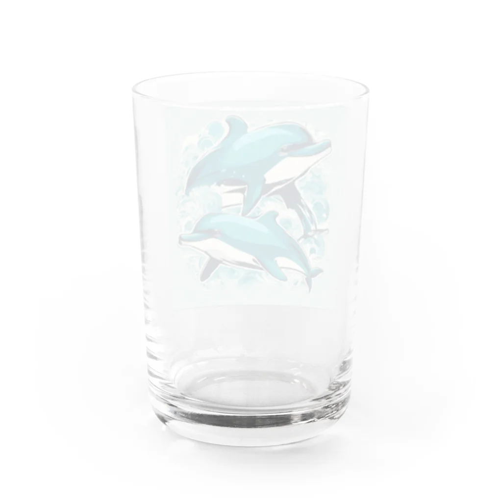 ラクダカンパニーのマリンちゃん Water Glass :back